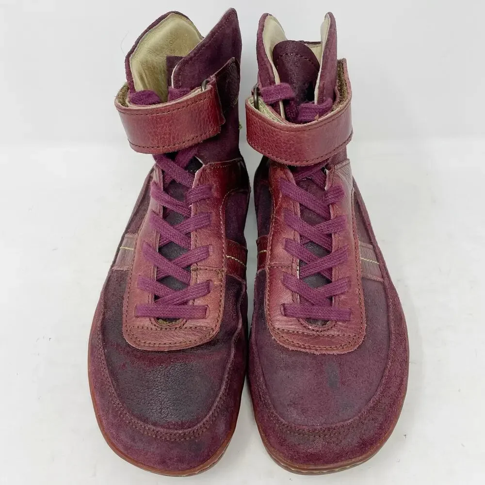 El Naturalista Purple Suede High Top Sneakers EU 37 US 7 - Picture 3 of 11